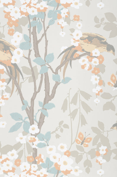 Little Greene's Loriini Wallpaper in Tuscany