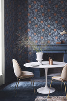 Little Greene's Monroe Wallpaper in Night Flower