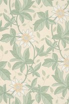 Little Greene's Monroe Wallpaper in Gold Flower