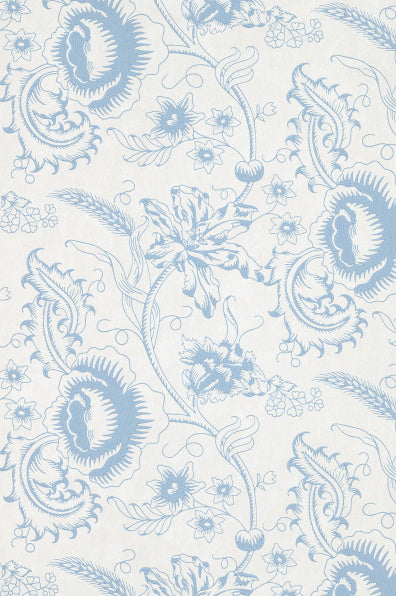 Little Greene's Woodblock Mono Wallpaper in Juniper