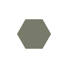 Equilateral Hexagon Tile in Australian Green