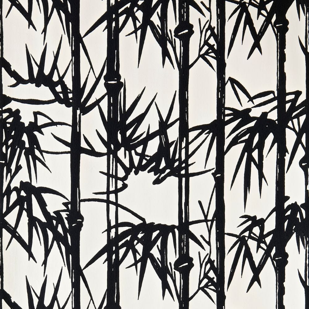 Farrow and Ball's Bamboo Wallpaper