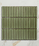 Ca'Pietra's Bamboo Lustre Porcelain Mosaic Tiles