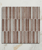 Ca'Pietra's Bamboo Lustre Porcelain Mosaic Tiles