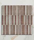 Ca'Pietra's Bamboo Lustre Porcelain Mosaic Tiles
