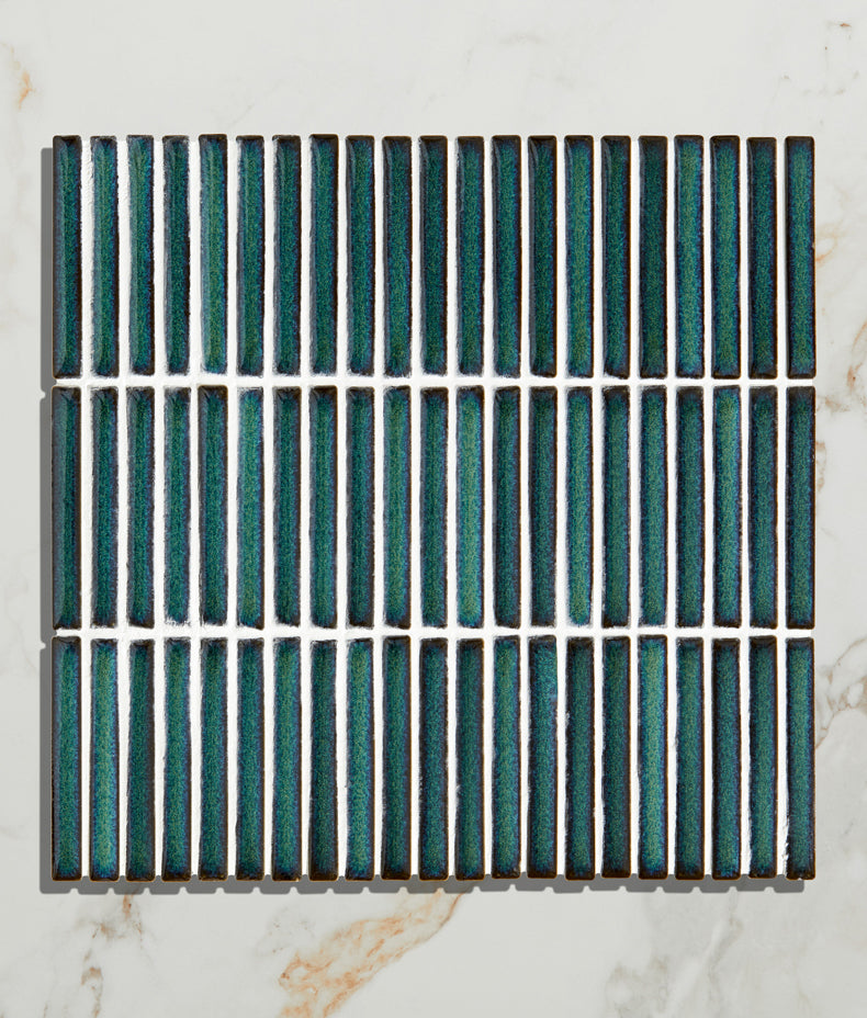 Ca'Pietra's Bamboo Porcelain Mosaic Tiles