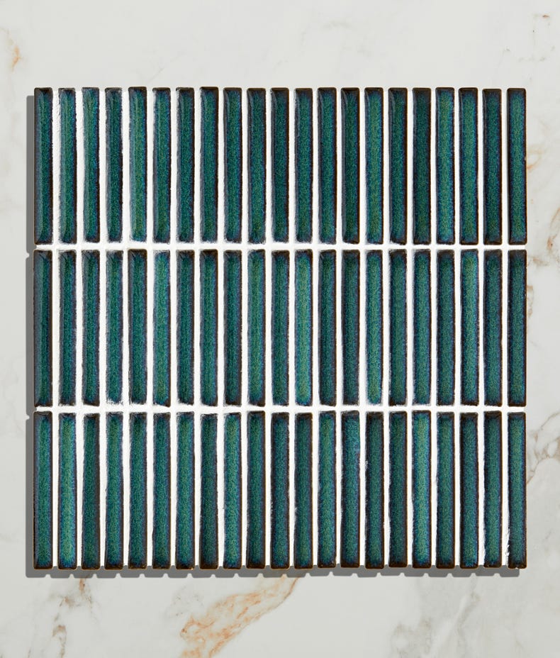 Ca'Pietra's Bamboo Porcelain Mosaic Tiles