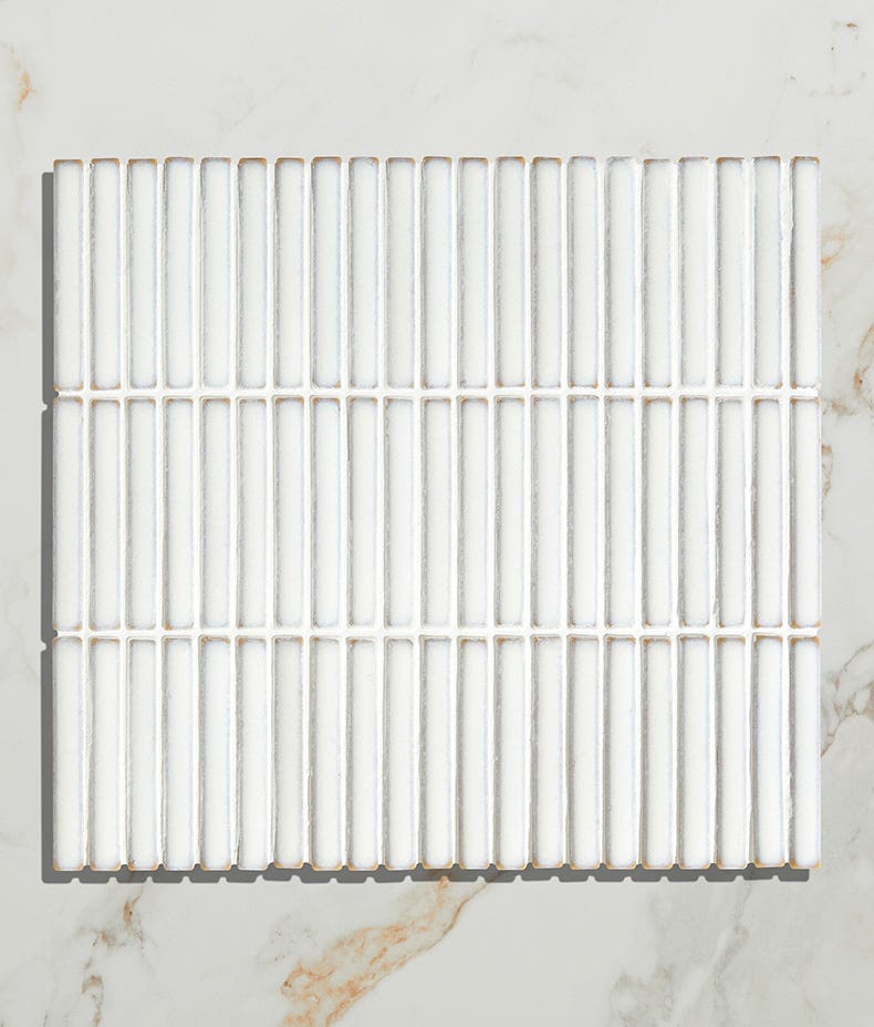 Ca'Pietra's Bamboo Porcelain Mosaic Tiles
