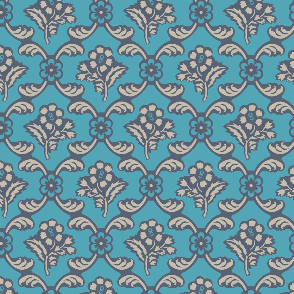 Farrow and Ball's Baracé Wallpaper