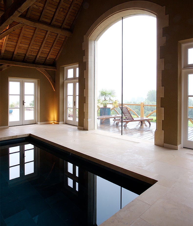Ca'Pietra's Bath Limestone Honed Tiles