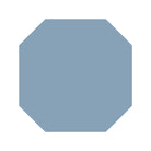 Octagon Tile in Blue