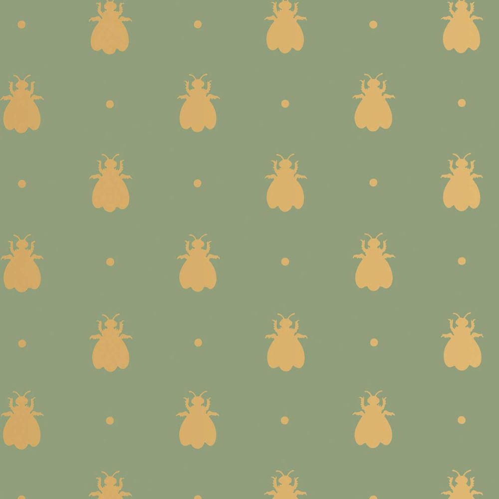 Farrow and Ball's Bumble Bee Wallpaper