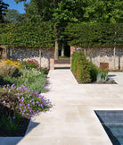 Ca'Pietra's Buscot Limestone Etched Paving