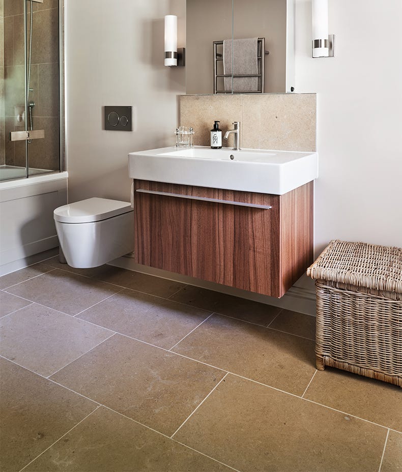 Ca'Pietra's Buscot Limestone Honed Tiles
