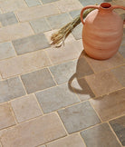 Ca'Pietra's Castilan Limestone Tumbled Cobbles