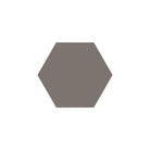 Equilateral Hexagon Tile in Anthracite