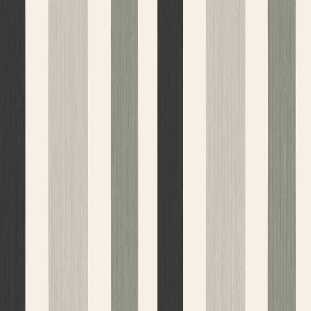 Farrow and Ball's Chromatic Stripe Wallpaper