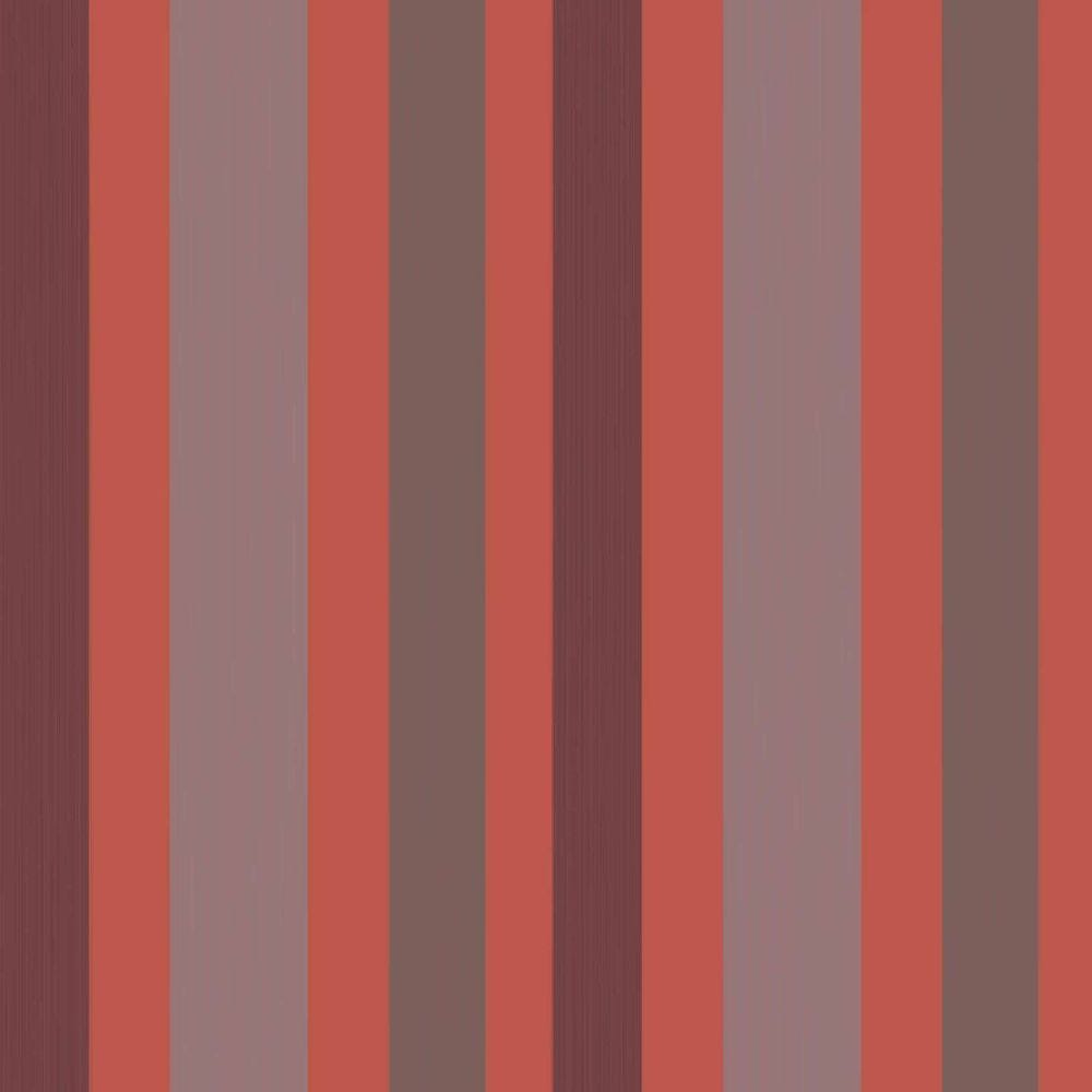 Farrow and Ball's Chromatic Stripe Wallpaper