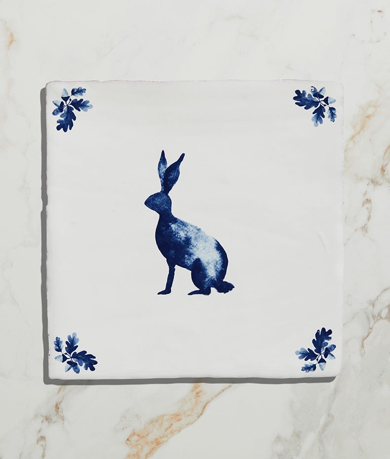 Ca'Pietra's Dyrham Dairy Ceramic Decor Tiles