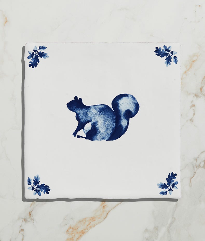 Ca'Pietra's Dyrham Dairy Ceramic Decor Tiles