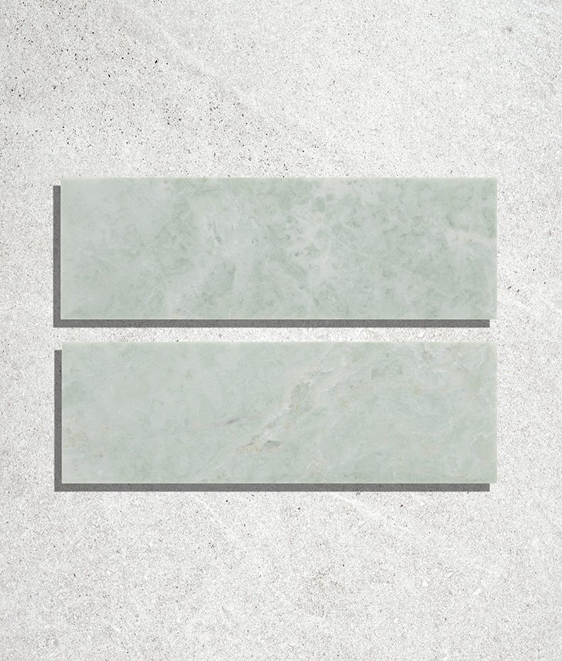 Ca'Pietra's East Java Marble Honed Brick Tiles