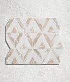 Ca'Pietra's East Java Marble Temple Mosaic Tiles