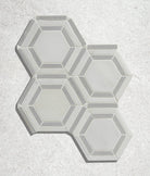 Ca'Pietra's Florence Hexagon Marble Mosaic Tiles
