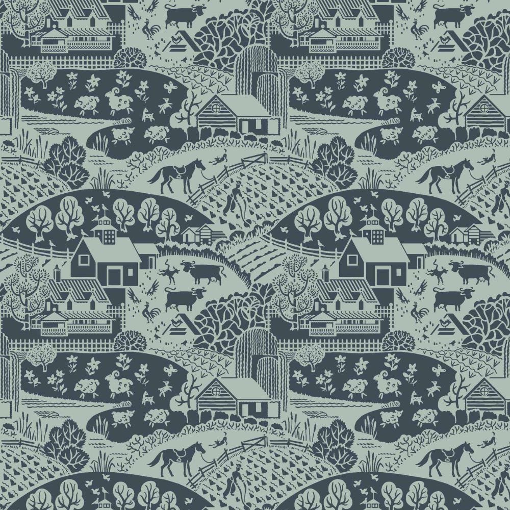 Farrow and Ball's Gable Wallpaper
