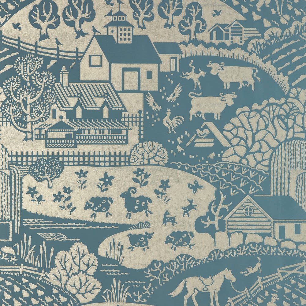 Farrow and Ball's Gable Wallpaper