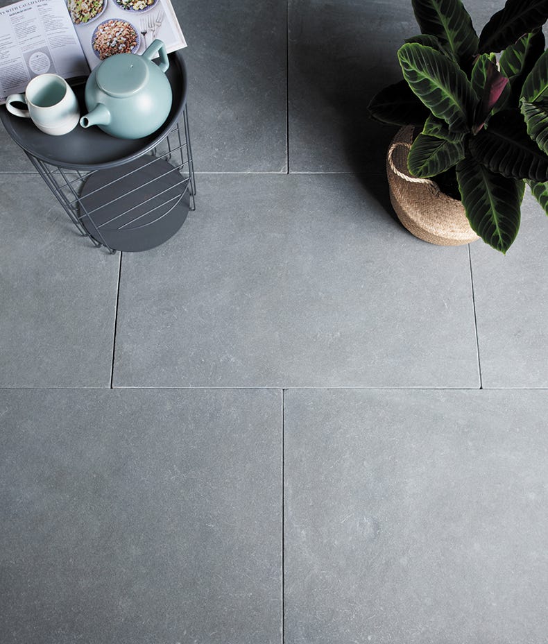 Ca'Pietra's Galway Limestone Seasoned Flagstone Tiles