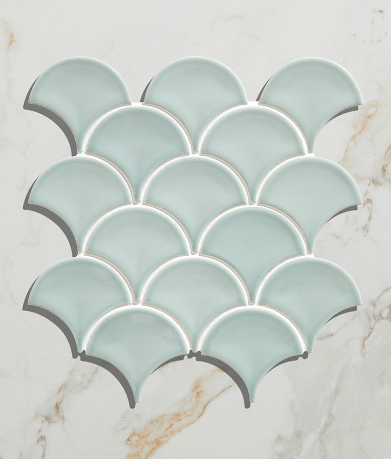 Ca'Pietra's Gelato Porcelain Mosaic Tiles