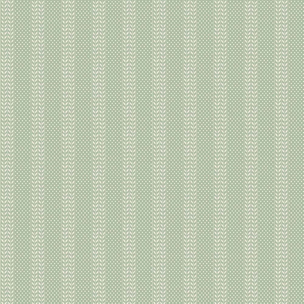 Farrow and Ball's Polka Sprig Wallpaper