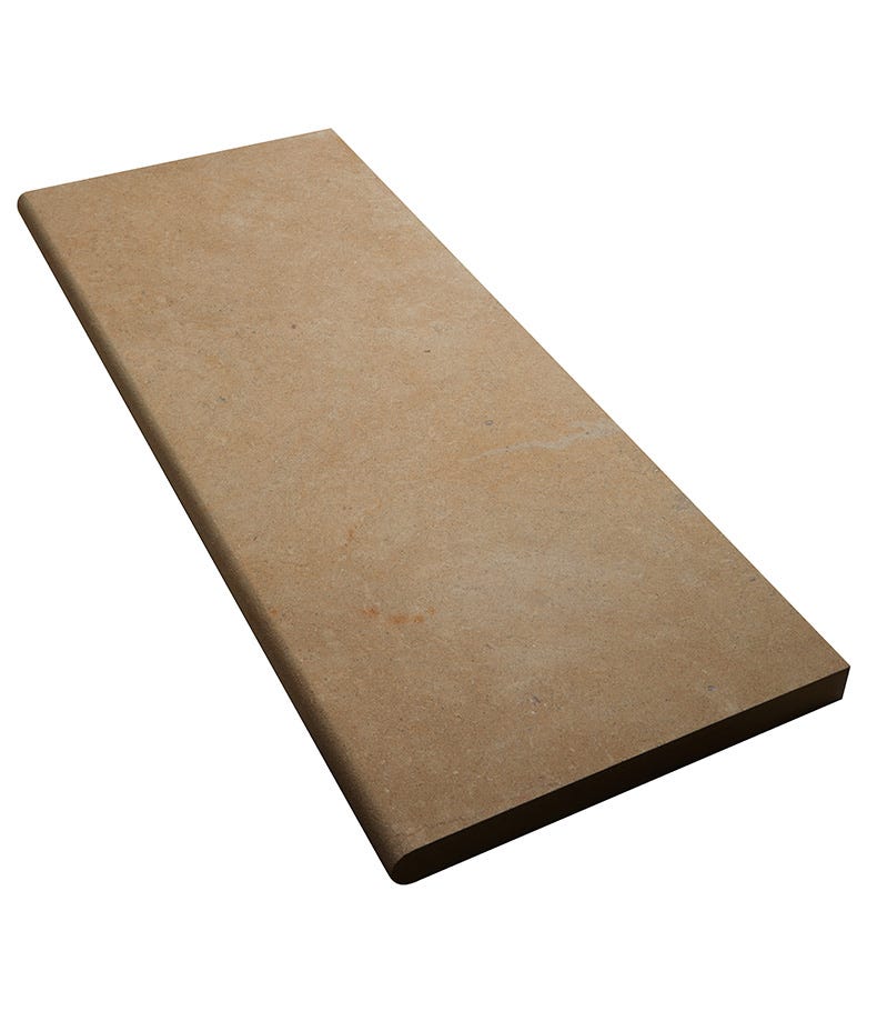 Ca'Pietra's Wychwood Limestone Etched Bullnose Coping