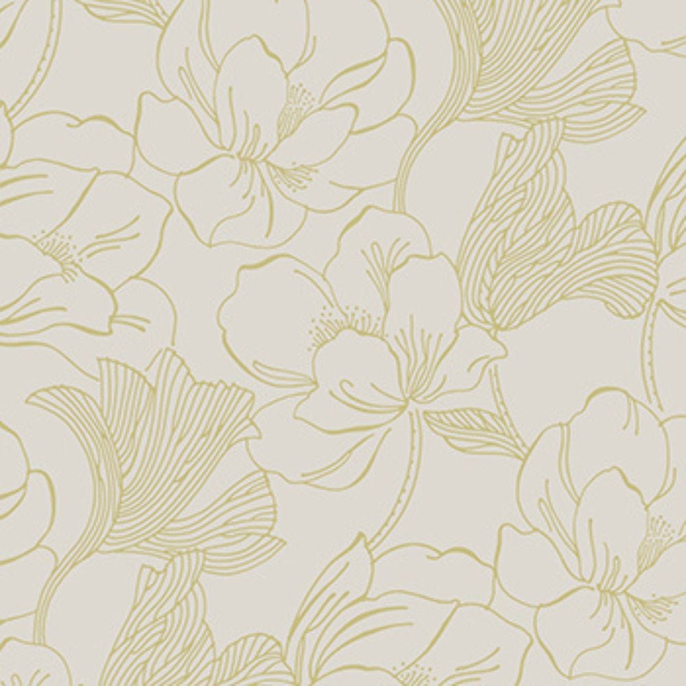 Farrow and Ball's Helleborus Wallpaper