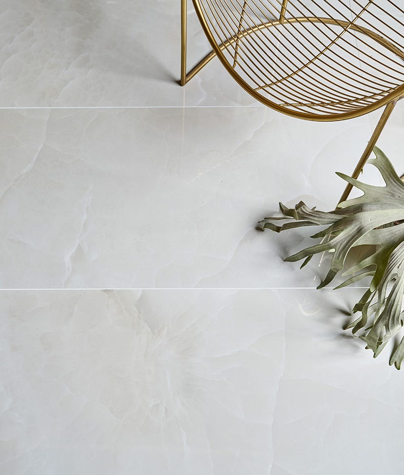 Ca'Pietra's Illusion Polished Porcelain Tiles