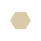 Equilateral Hexagon Tile in Ivory
