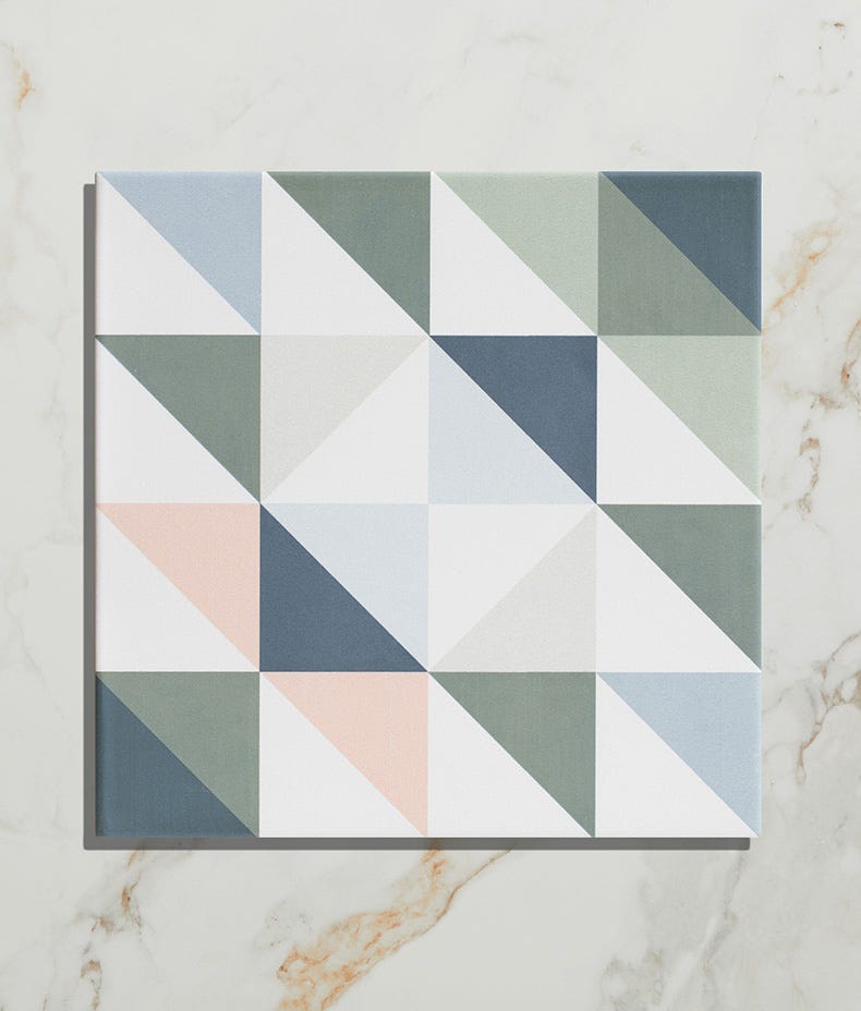 Ca'Pietra's Kaleidoscope Porcelain Tiles