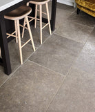 Ca'Pietra's Kimmeridge Limestone Tumbled & Etched Tiles