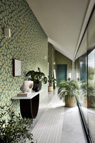 Little Greene's Beech Nut Wallpaper in Florence