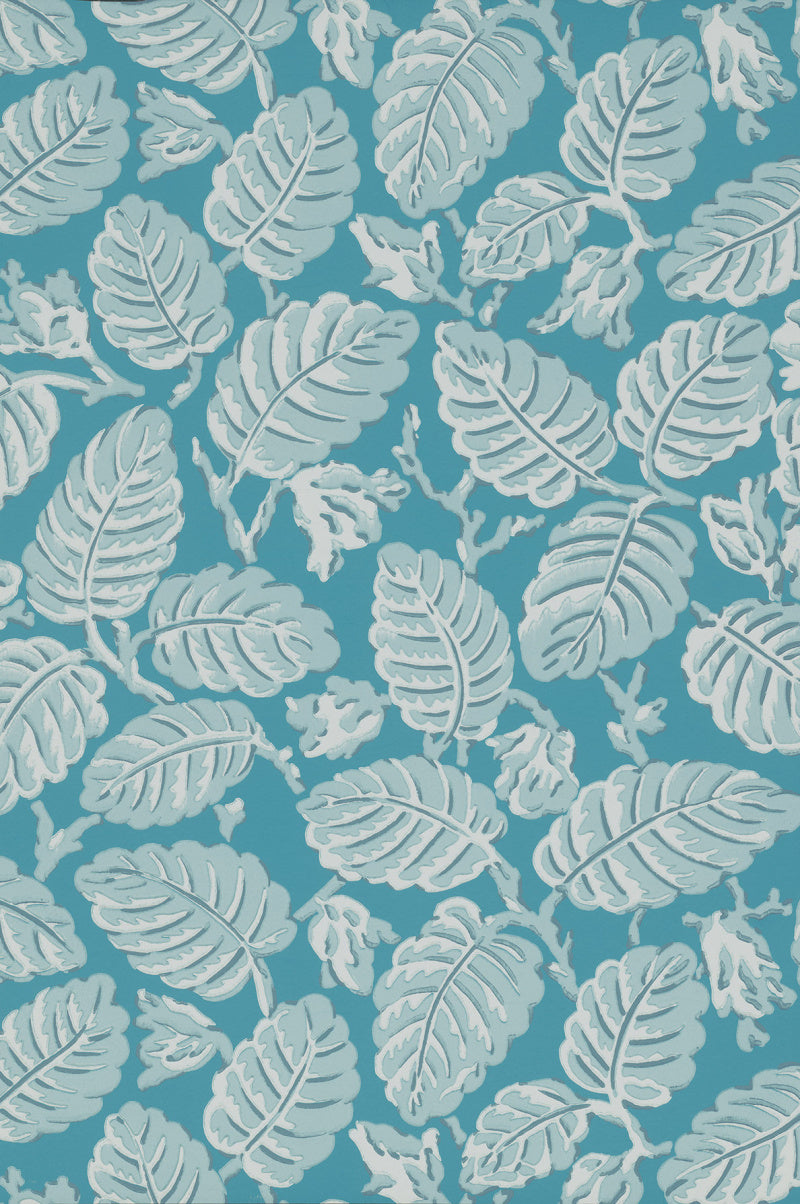 Little Greene's Beech Nut Wallpaper in Summer
