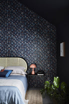 Little Greene's Millefleur Wallpaper in Knight