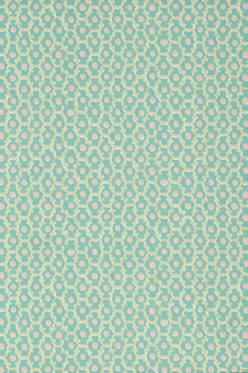 Little Greene's Moy Wallpaper in Mall
