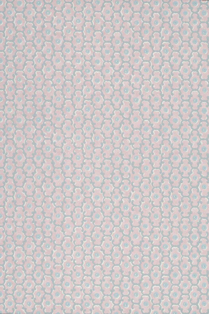 Little Greene's Moy Wallpaper in Pink