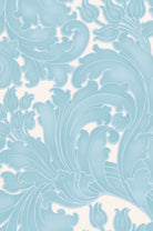 Little Greene's Tulip Wallpaper in Powder Blue