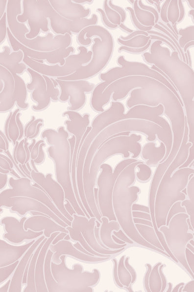 Little Greene's Tulip Wallpaper in Sugar