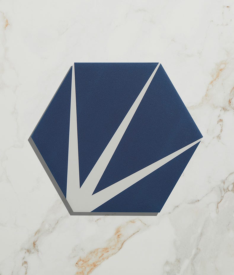 Ca'Pietra's Lily Pad Porcelain Tiles