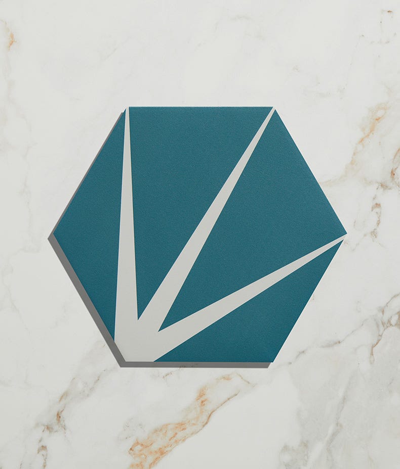 Ca'Pietra's Lily Pad Porcelain Tiles