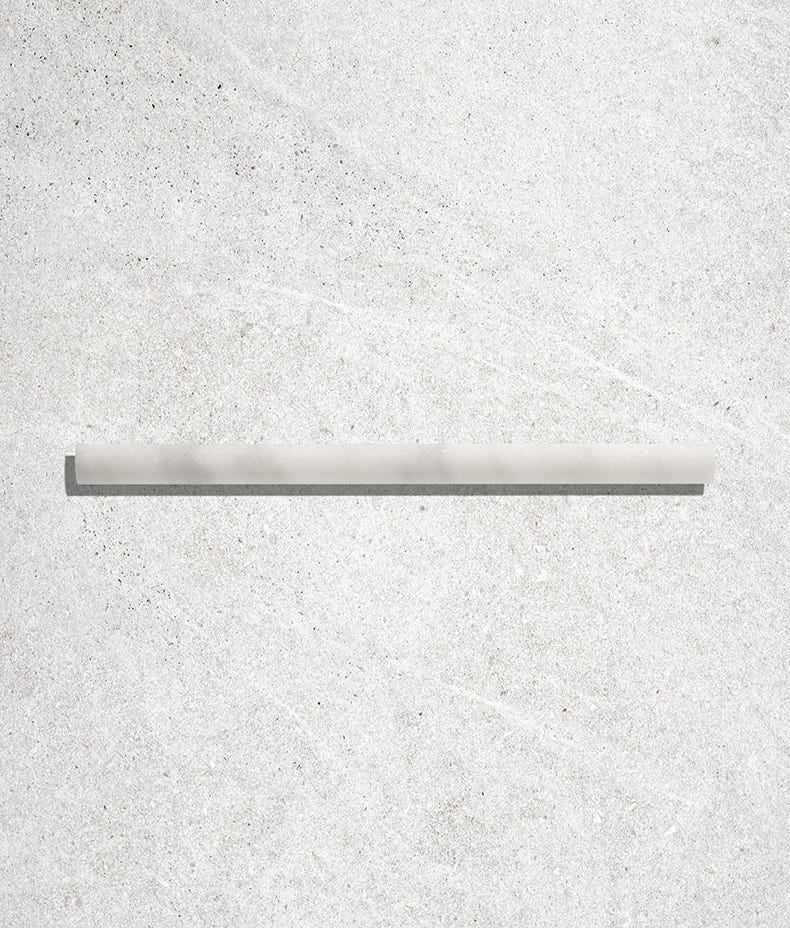 Ca'Pietra's Long Island Honed Marble Bead Tiles