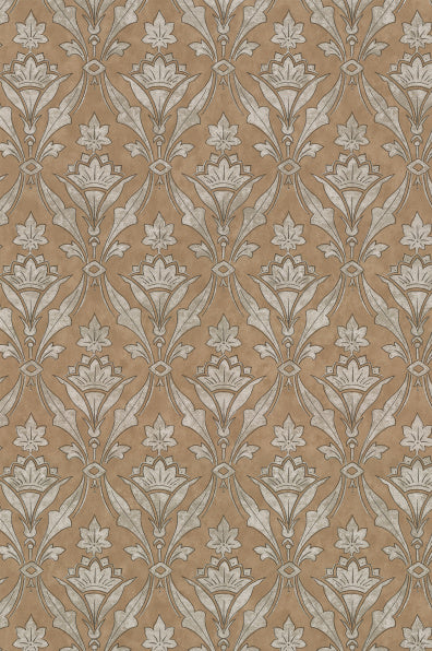 Little Greene's Borough High Street Wallpaper in Foil