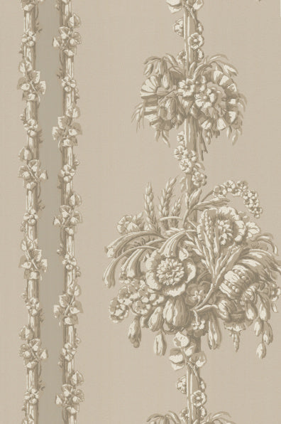 Little Greene's Chelsea Wallpaper in Medal